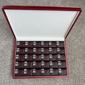 Cinnamon tea box gift set Red and White Tea Box Chinese tea